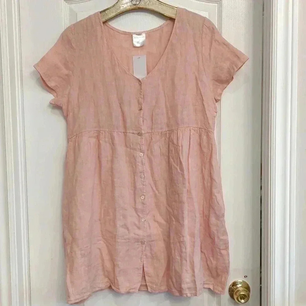 💥HOST  PICK💥Babydoll Linen Dress - Picture 4 of 11